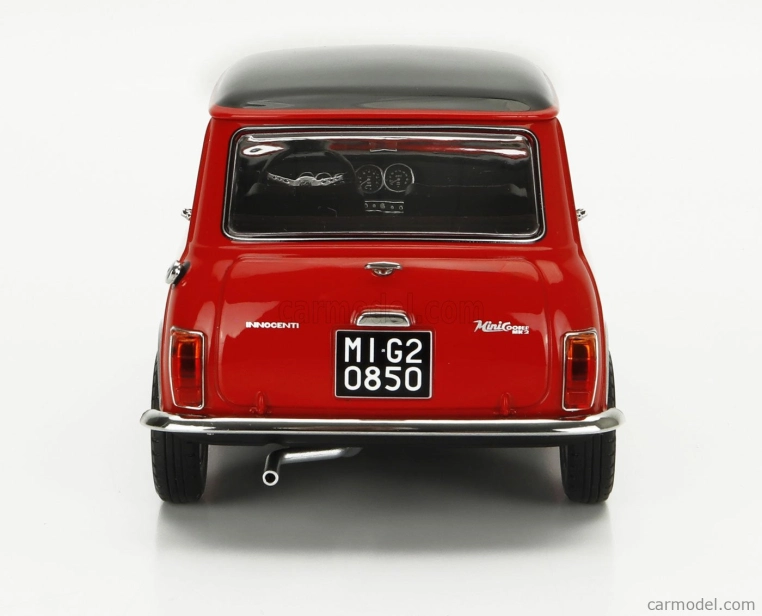 Mitica-diecast Innocenti Mini Cooper Mk2 1968 1:18 Červená Černá