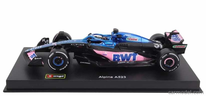 Bburago Renault F1 A523 Team Bwt Alpine F1 N 31 1:43, modrá