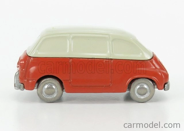 Officina-942 Fiat 600 Multipla 1956 1:76 Červená krémová