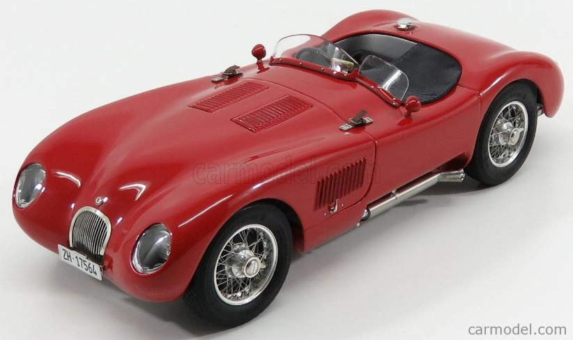 Cmc Jaguar C-type Spider Street Version 1953 1:18 Červená