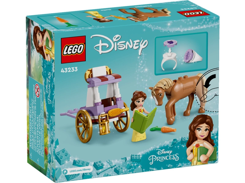 LEGO Disney Princess - Bella a rozprávkový kočiar s koňom