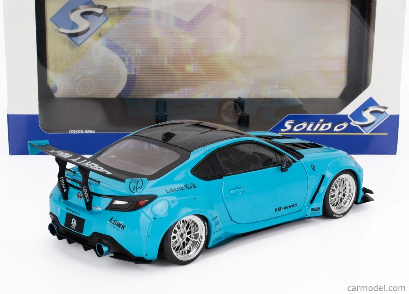 Solido Toyota Gr86 Lbwk Body Kit Coupe 2024 1:18 Baby Blue