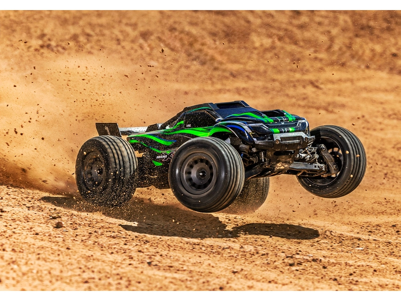 RC auto Traxxas Mini XRT 1:12 VXL-3s 4WD RTR, modrá