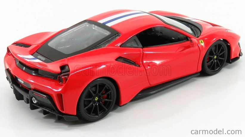 Bburago Ferrari 488 Pista 1:24 červená