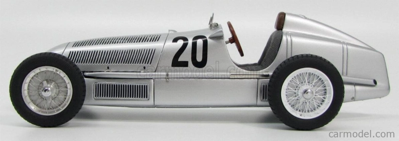 Cmc Mercedes Benz F1 W25 Spider N 20 Víťaz Adac Eifelrennen 1934 M.von Brauchitsch 1:18 Striebro