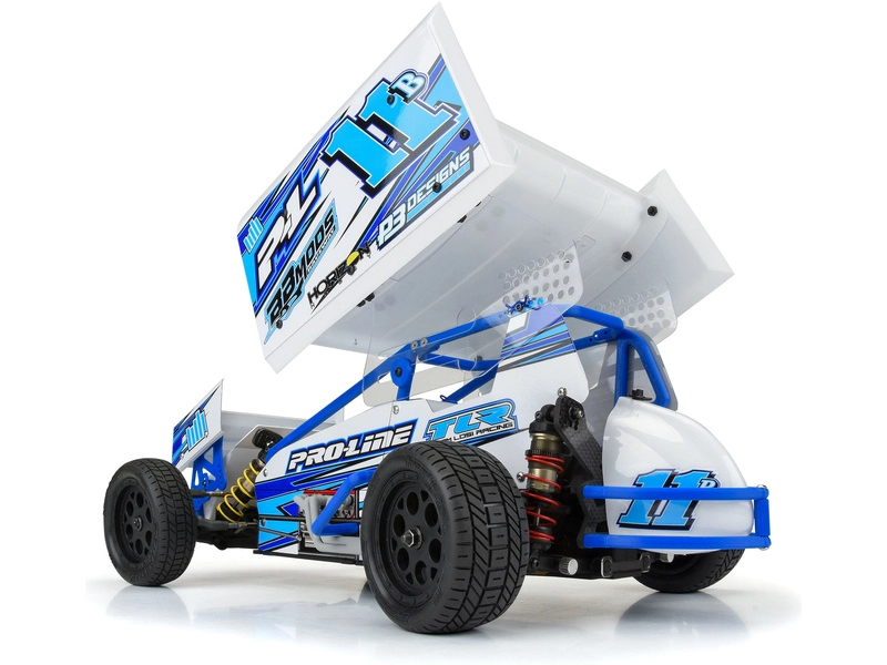 Pneumatiky Pro-Line 1:10, 2.2" Hot Lap M4 zadné Dirt Oval Buggy (2)