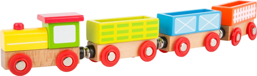 Drevená vláčiková dráha Small Foot My Zoo
