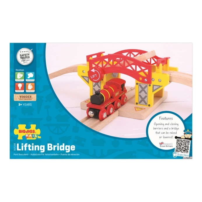 Bigjigs Rail Zvedací most - poškozený obal