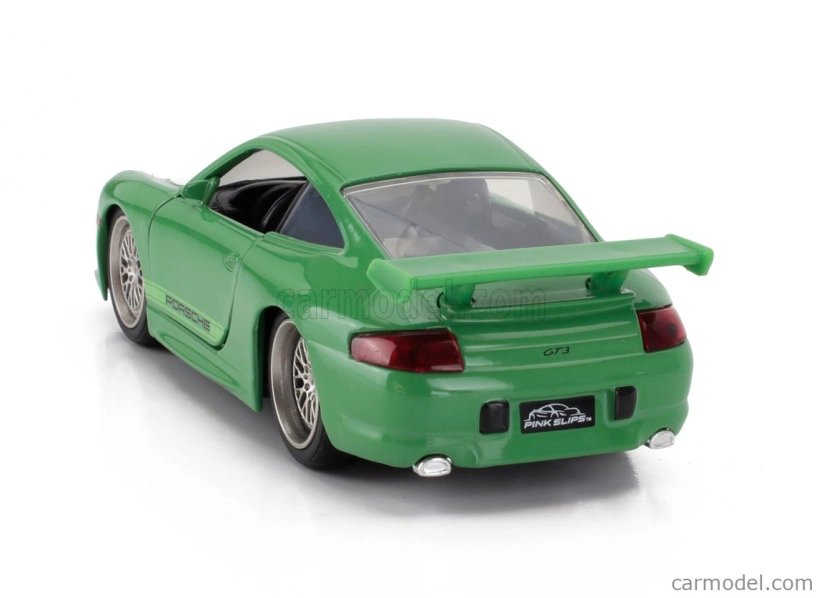 Jada Porsche 911 996 Gt3 Coupe 1999 1:32 Zelená