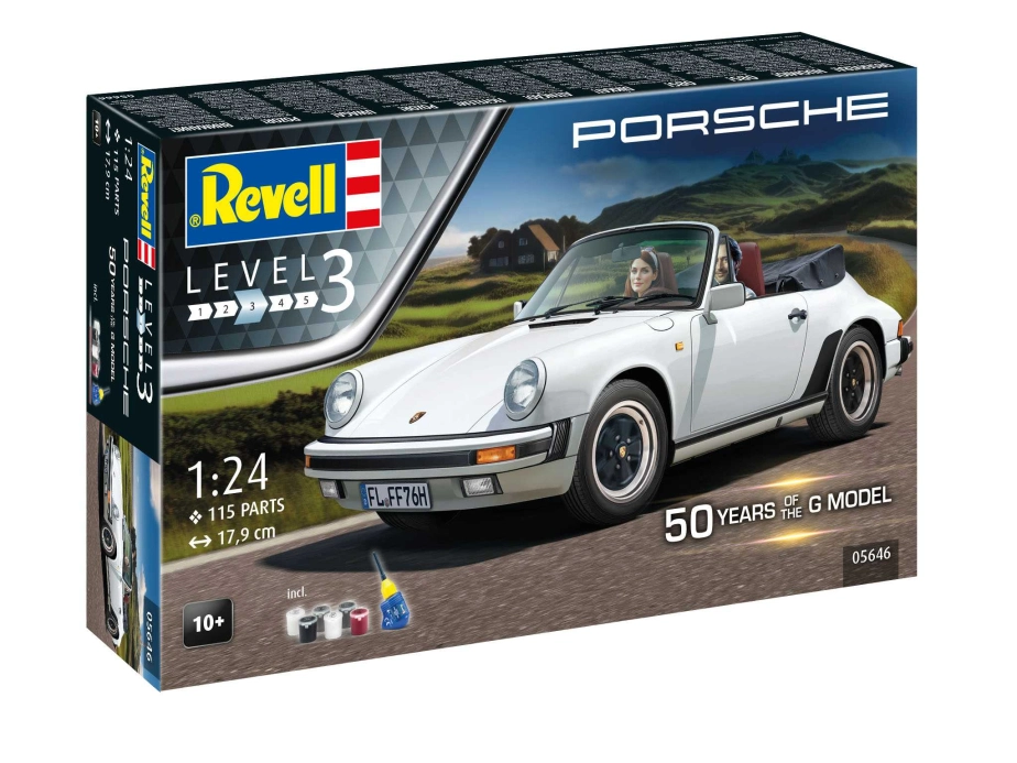 Revell Porsche 911 G-Model 50. výročie (1:24) (darčeková súprava)