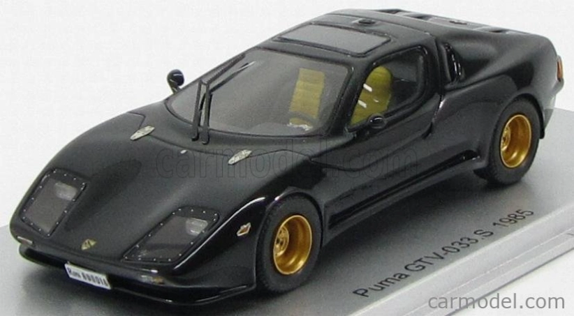 Kess-model Puma Gtv 033 1985 With Alfa Romeo Chassis And Engine 1:43 Black