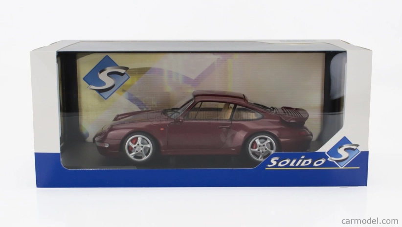 Solido Porsche 911 993 Turbo Coupe 1993 1:18 Arena Red