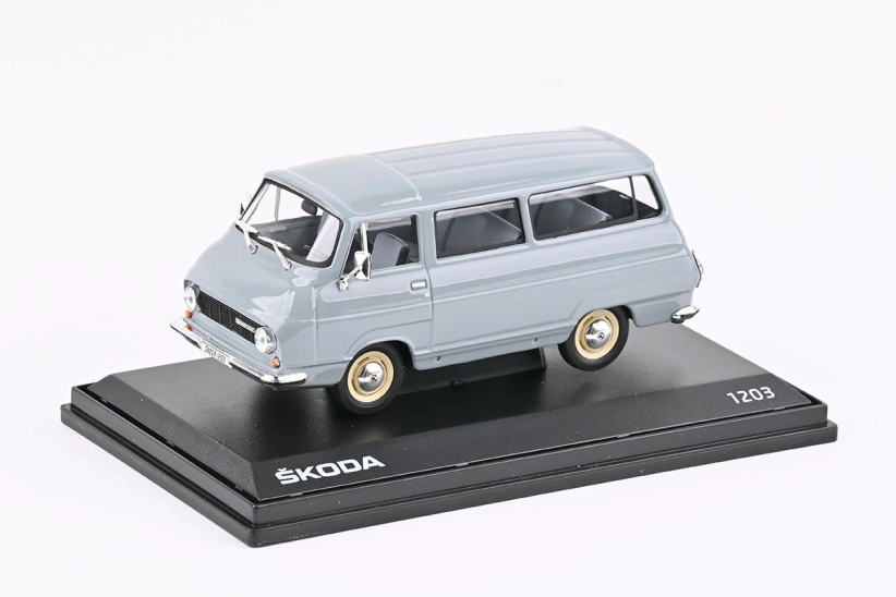 Abrex Škoda 1203 (1974) 1:43 - sivomodrá skalná