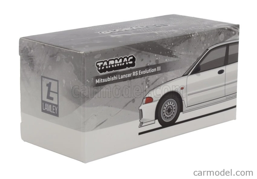Tarmac Mitsubishi Lancer Iii Rs Evo 1997 1:64 Biela
