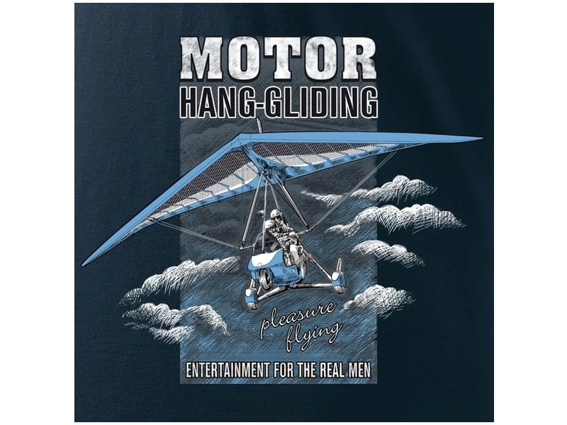 Antonio pánske tričko Motor hang-gliding S
