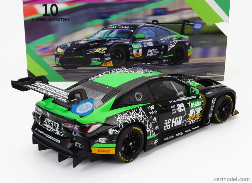 Minichamps BMW radu 4 M4 Gt3 Team Schubert Motorsport N 10 Víťaz Red Bull Ring Adac Gt Masters 2022 Ben Green - Niklas Krutten 1:18 Čierna