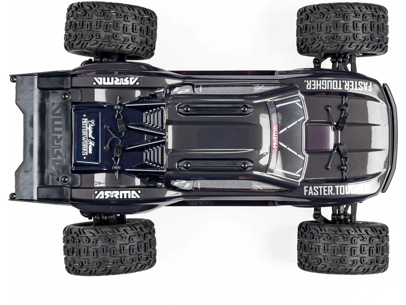 RC auto Arrma Vorteks 4x2 Boost Mega 1:10 RTR Basic, černá