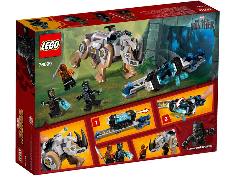 LEGO Super Heroes - Souboj Rhino a Mine