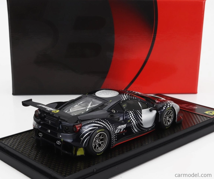 Bbr-models Ferrari 488 Gt Modificata 2020 1:43 Modrá strieborná