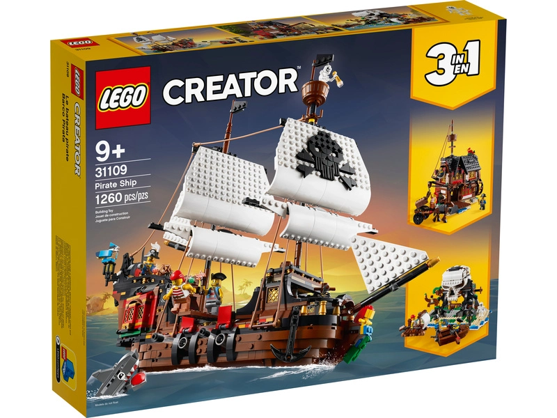 LEGO Creator – Pirátska loď