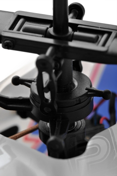 RC vrtuľník EC 135, bielo-modrý