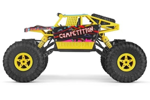 RC crawler Competition 1:18, žltá