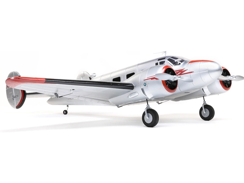 RC letadlo E-flite Beechcraft D18 1.5m BNF Basic