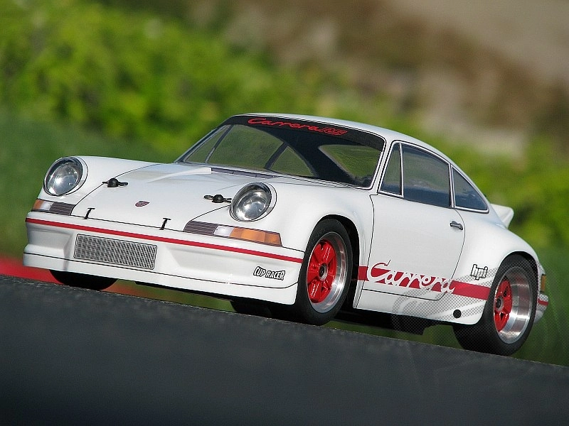 Karoserie čirá 1973 Porsche Carrera RSR (rozvor 210 mm) bez příslušenství