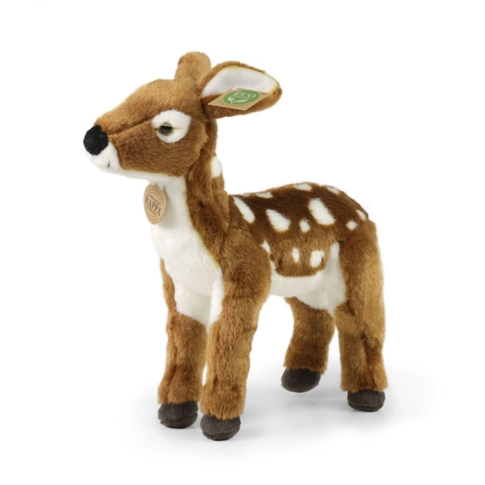 Rappa Plyšový srnček/srnka stojaci 30 cm ECO-FRIENDLY