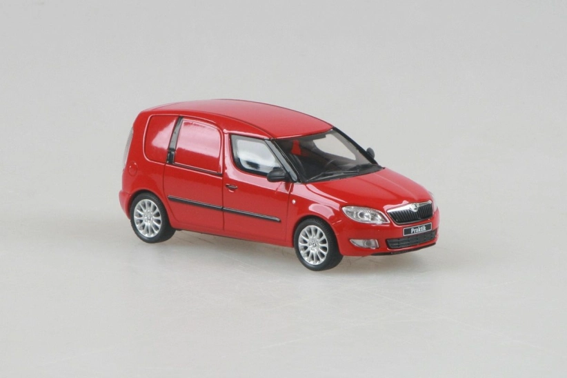 Abrex Škoda Roomster FL Praktik (2010) 1:43 - Red Corrida Uni