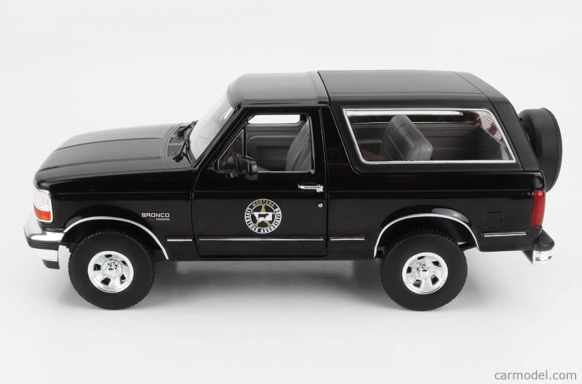 Greenlight Ford usa Bronco Montana Livestock Association 1992 - Yellowstone 1:18 Black