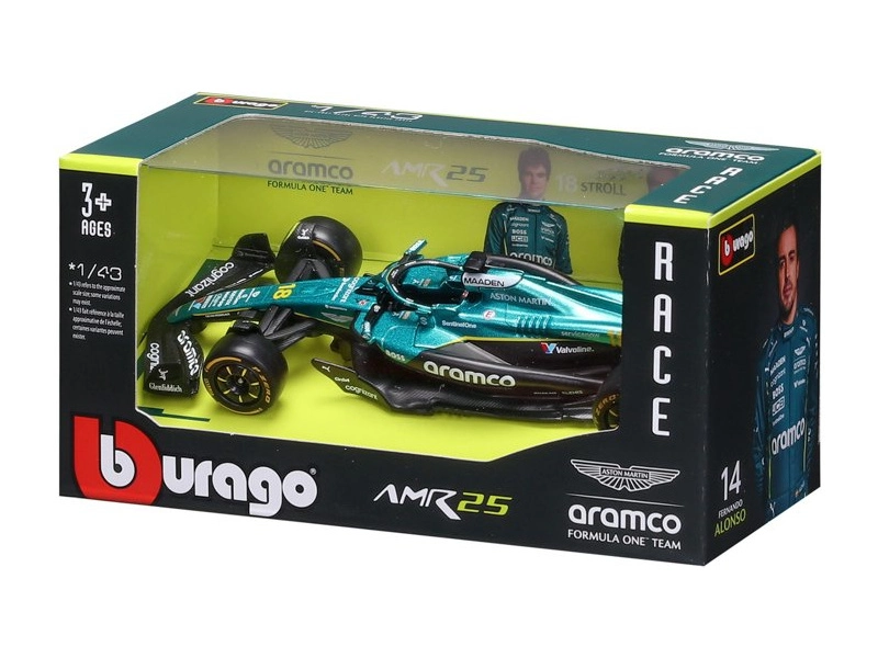 Bburago Aston Martin AMR25 (2025) 1:43 #18 Stroll