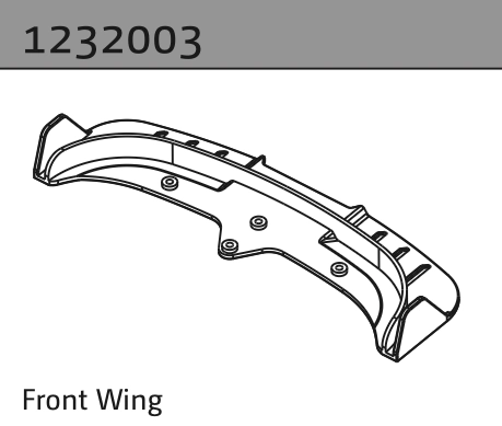 1232003 - Front Wing