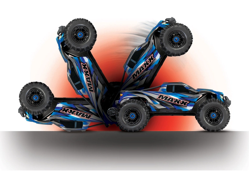 RC auto Traxxas Maxx 1:8 4WD TQi RTR, červená