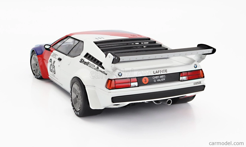 Werk83 BMW M1 M88 3.5l Team Bmw Motorsport N 26 Procar Series 1979 Jacques Laffite 1:18 Biela modrá červená