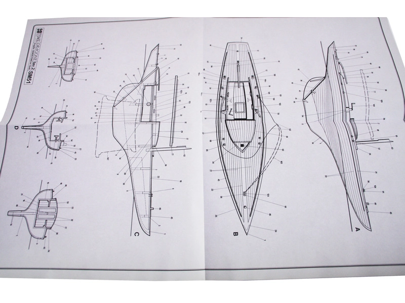 COREL Drachen Monotype Regatta 1:25 kit