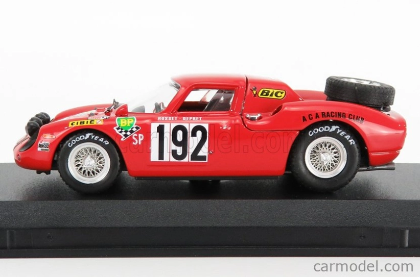 Best-model Ferrari 250lm N 192 Tour De France 1969 Rouget - Depret 1:43 Red