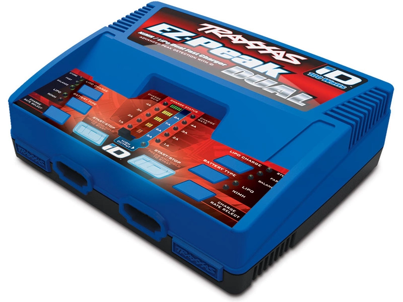 Traxxas nabíječ EZ-Peak Plus LiPo/NiMH Dual 2x50W