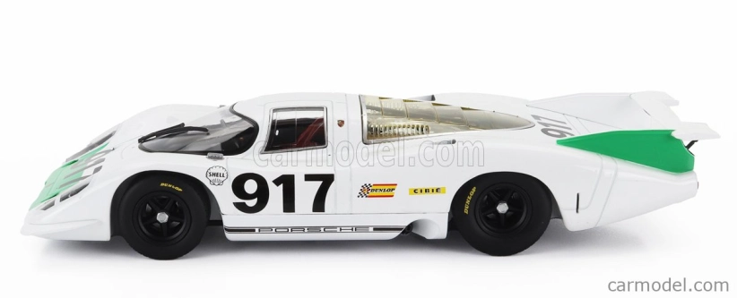 Werk83 Porsche 917lh 4.5l N 917 Geneve Motor Show 1969 1:18 Bílá Zelená