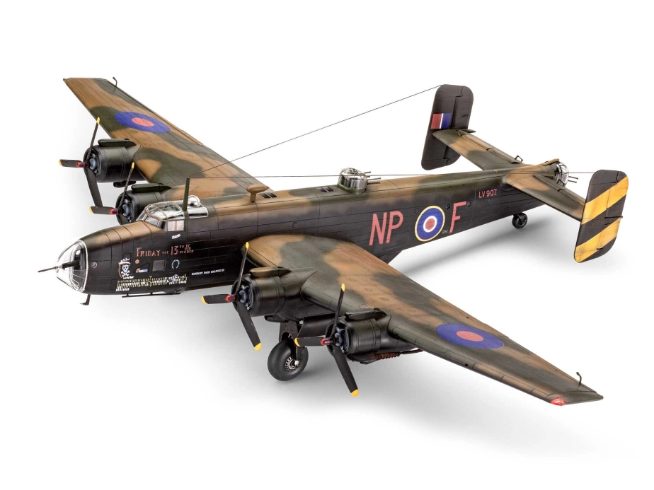 Plastic ModelKit lietadlo 03756 - Handley Page Halifax B Mk.III (1:72)