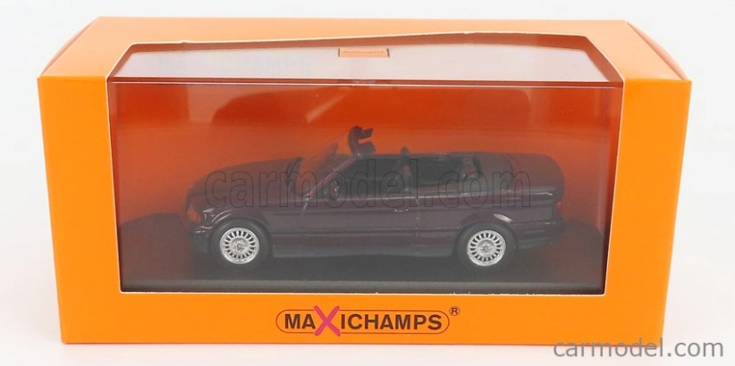 Minichamps BMW radu 3 (e36) Cabriolet 1993 1:43 Purple Met