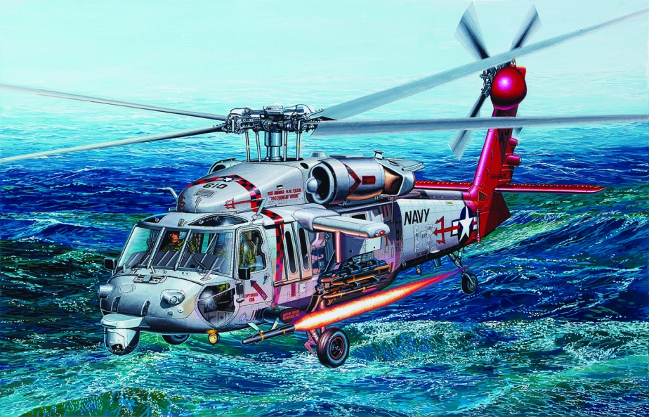 Academy Sikorski MH-60S HSC-9 Tridents (1:35)