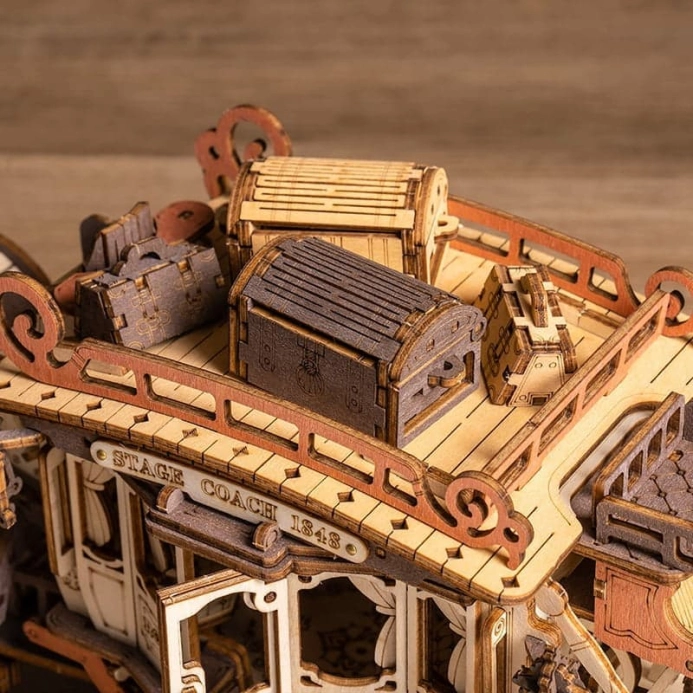 RoboTime 3D skládačka hrací skříňky Dostavník