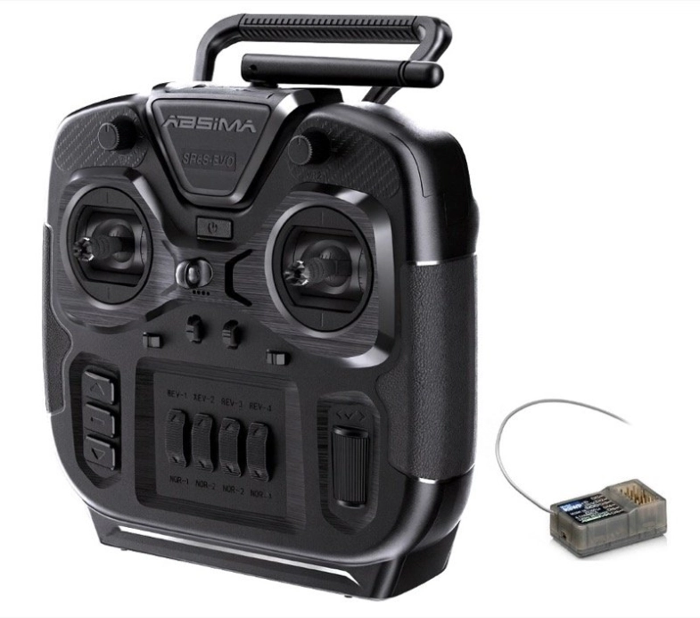 Šestikanálová RC souprava Absima SR6S-EVO 2,4GHz