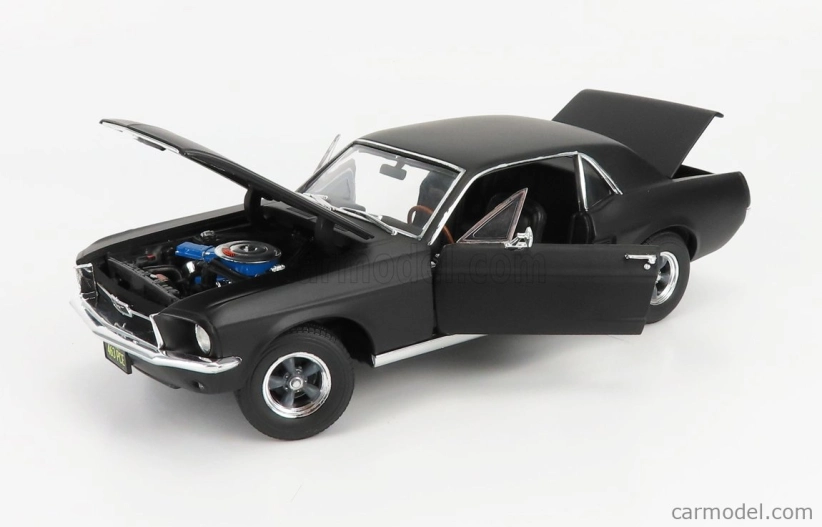 Greenlight Ford usa Mustang Coupe 1967 - Adonis Creed's 1:18 Matt Black