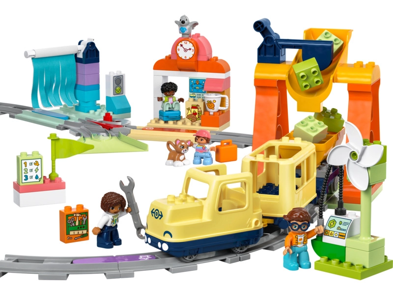 LEGO DUPLO – Veľký interaktívny komunitný vláčik