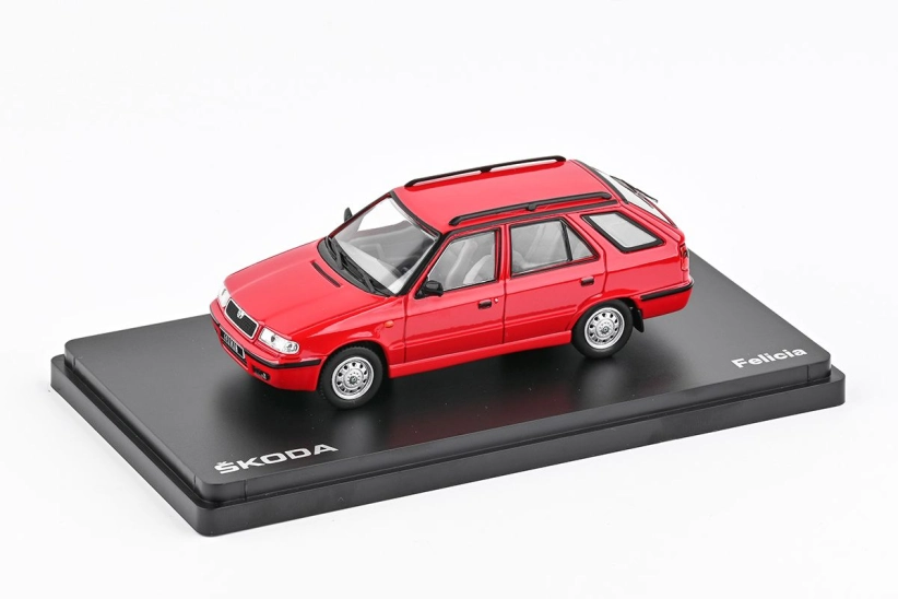 Abrex Škoda Felicia FL Combi (1998) 1:43 - červená rallye