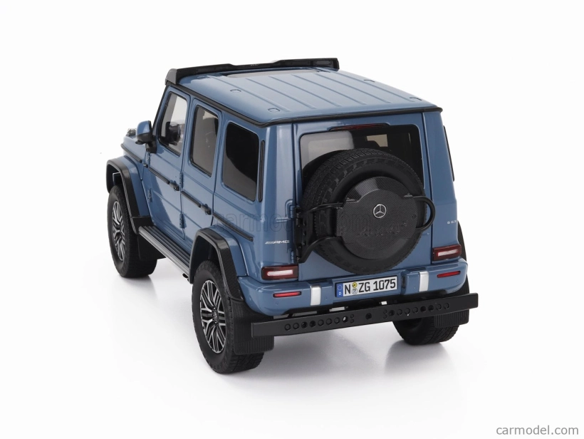 Nzg Mercedes benz G-class G63 4x4 Amg 2023 1:18 Vintage Blue