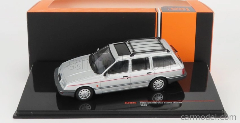 Ixo-models Ford england Sierra Ghia Sw Station Wagon 1986 1:43 Silver