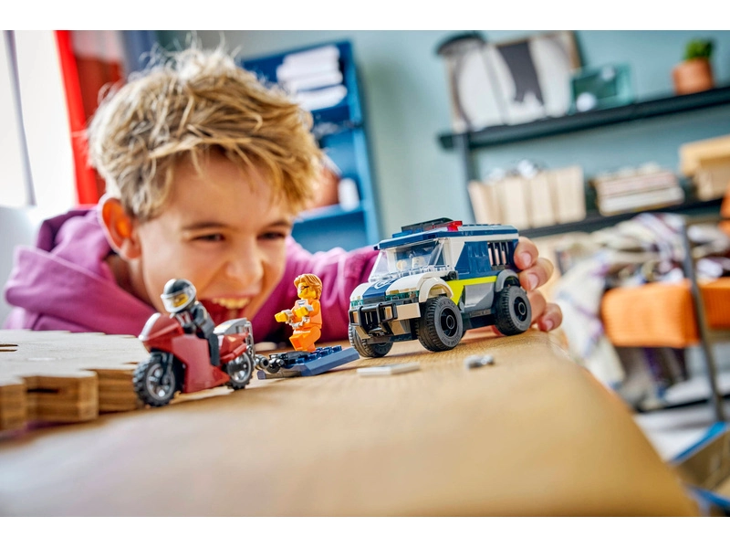 LEGO City - Policajná dodávka na prevoz väzňov